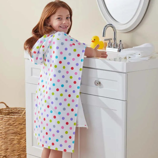 Hooded Poncho - Dot