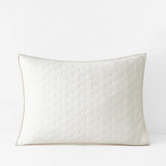 Air Layer Sham - Off White, Standard