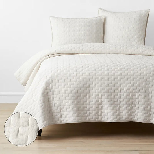 Air Layer Quilt - Off White, Twin/Twin XL