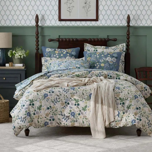 Strawberry Fields Classic Cool Cotton Percale Comforter - Beige, Twin/Twin XL