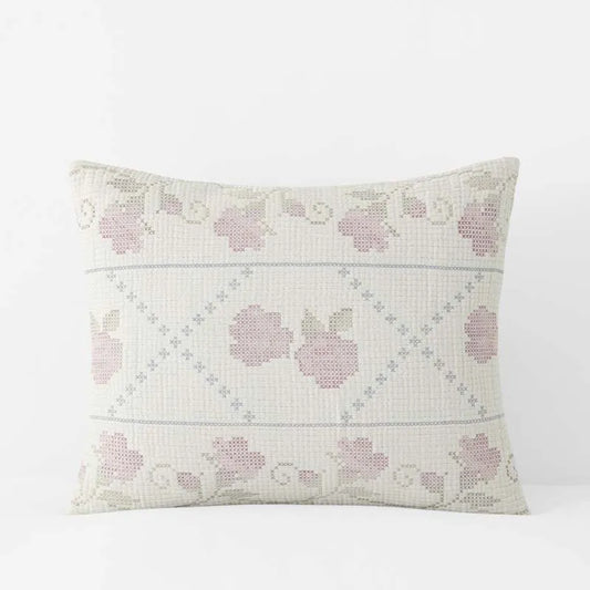 Fleur Sham - Cream, Standard