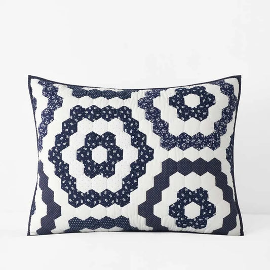 Gwenivere Quilted Sham - Ivory, Standard