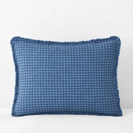 Classic Plaids Yarn-Dyed Cotton Sham - Katherine Plaid, Standard
