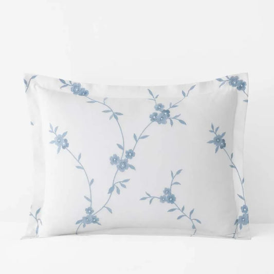 Brinda Floral Sham - White, Standard