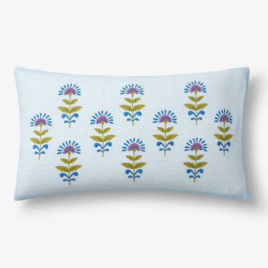 Idril Butti Decorative Lumbar Pillow Cover - Multi