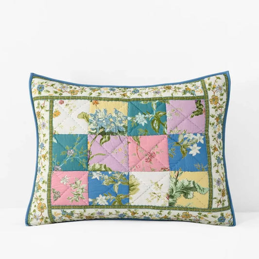Darla Patchwork Quilted Sham - Multi, Standard