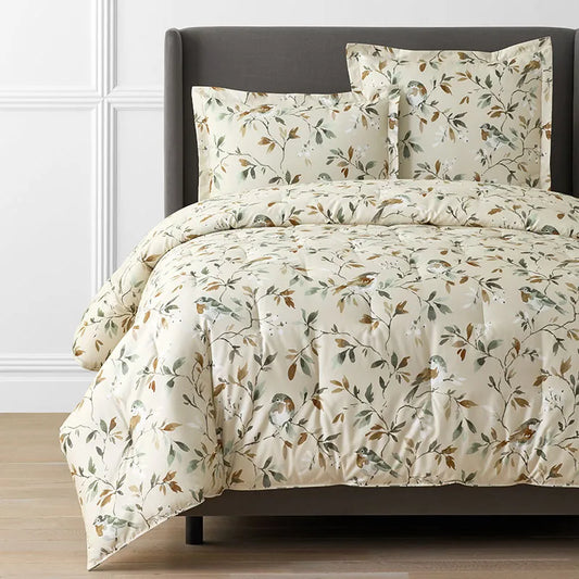 Wynnona Premium Smooth Wrinkle-Free Sateen Comforter - Taupe, Twin/Twin XL