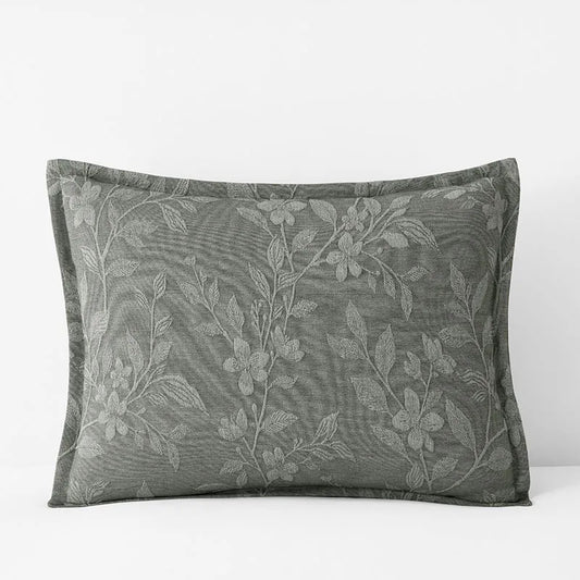 Celia Sham - Floral Green, Standard