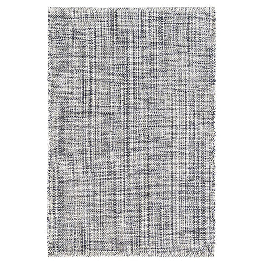 Marled Handwoven Cotton Rug - Indigo, 2' 6" x 8' Runner