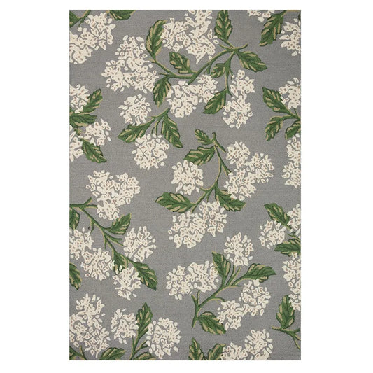 Joie Wool Rug - Hydrangea Gray, 2' 3" x 3' 9"