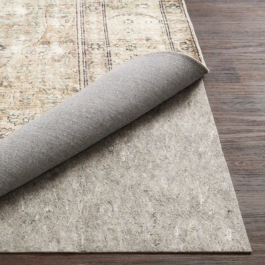 Secure Grip Rubber Rug Pad - Gray, 9' x 12'