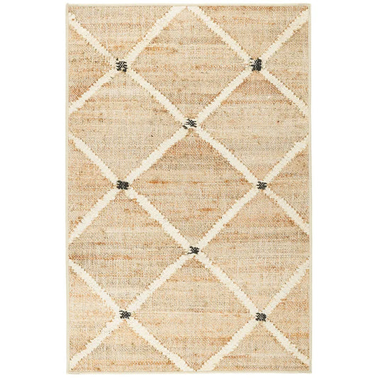 Kali Washable Rug - Natural, 5' x 8'