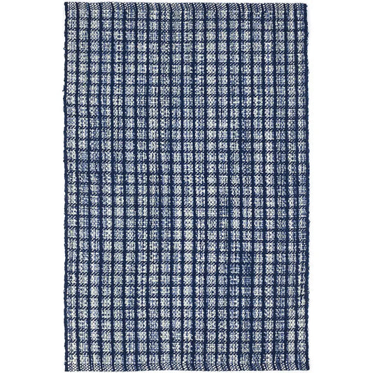Coco Blue Handwoven Indoor/Outdoor Rug - Blue, 6' x 9'