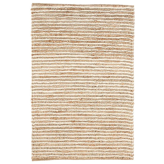 Twiggy Natural Handwoven Jute/Wool Rug - Natural, 8' x 10'