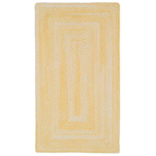 Bambini Braided Chenille Rug - Yellow, 4' x 6'