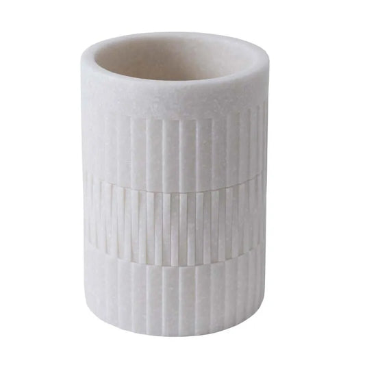 Textured Tumbler - Ivory