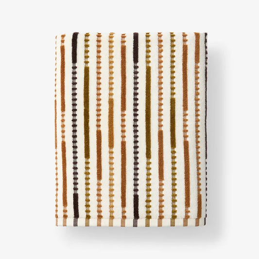 Stripe Velour Bath Towel - Multi
