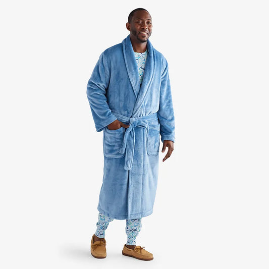 Mens Robes - Blue, L