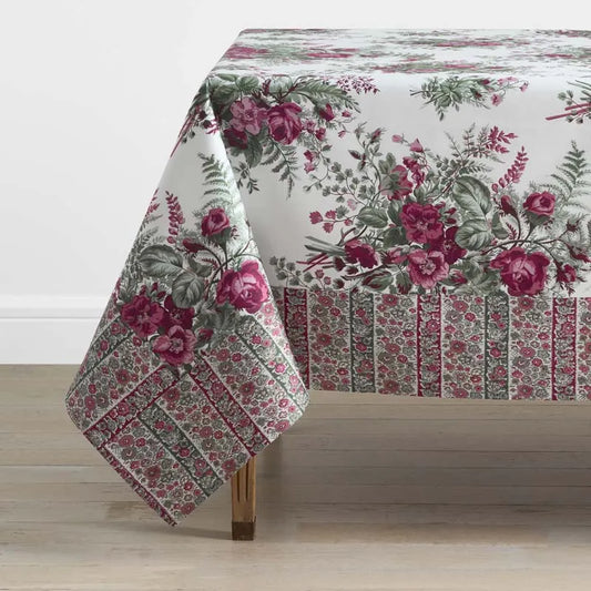 Antara Tablecloth - Red, 70 in. x 90 in.