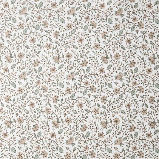 Garden Patch Floral Traditional Wallpaper - Multi, Swatch