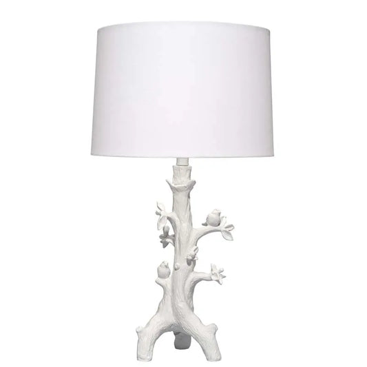 Bird Table Lamp - White