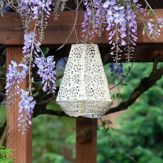 Soji™ Stella Prism Solar Outdoor Lantern, 11"