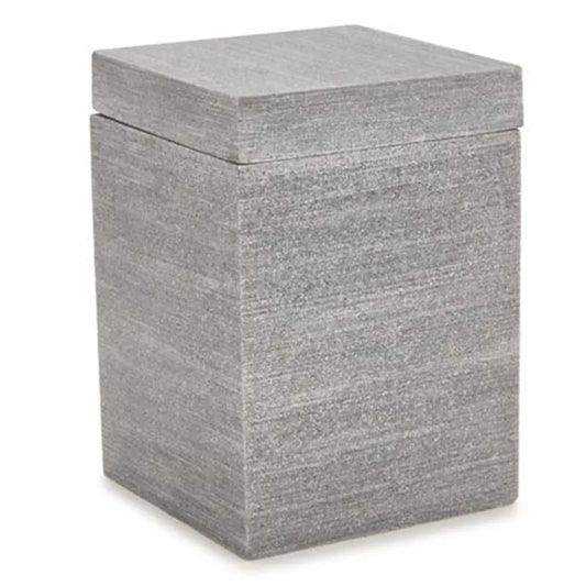 Modern Cotton Jar - Gray