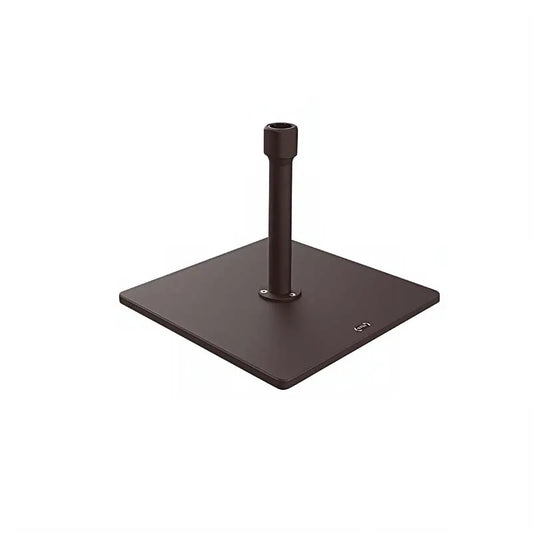 Low Profile Square Umbrella Base - Bronze, 50 lbs.
