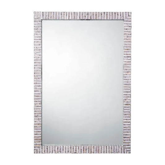Mother-of-pearl Mosaic Rectangle Mirror