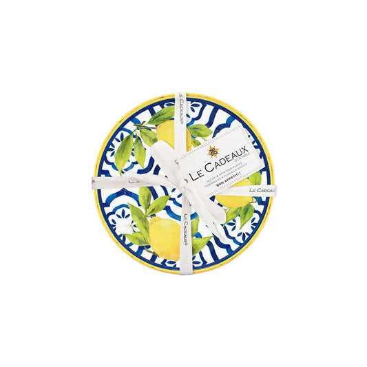 Palermo Melamine Appetizer Plates, Set of 4