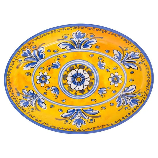 Benidorm Serving Platter - Yellow