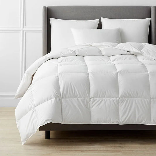 Premium Organic Cotton, Down Extra Warmth Comforter - White, King/Cal King