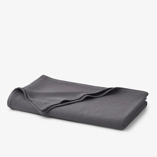 Cotton Weave Blanket - Slate Gray, Twin/Twin XL