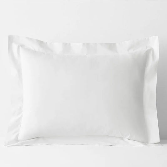 Classic Cool Cotton Percale Sham - White, King