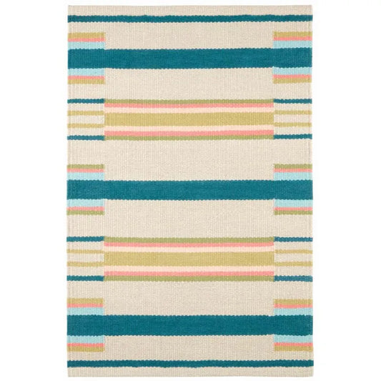 Everly Handwoven Cotton Rug - Multi, 8' x 10'