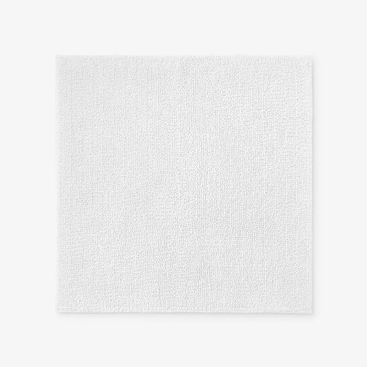 Bath Rug - White, 24 in. Square