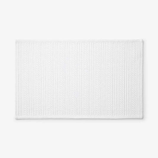 Flatwoven Textured Bath Mat - Stripe, 24 in. x 40 in.